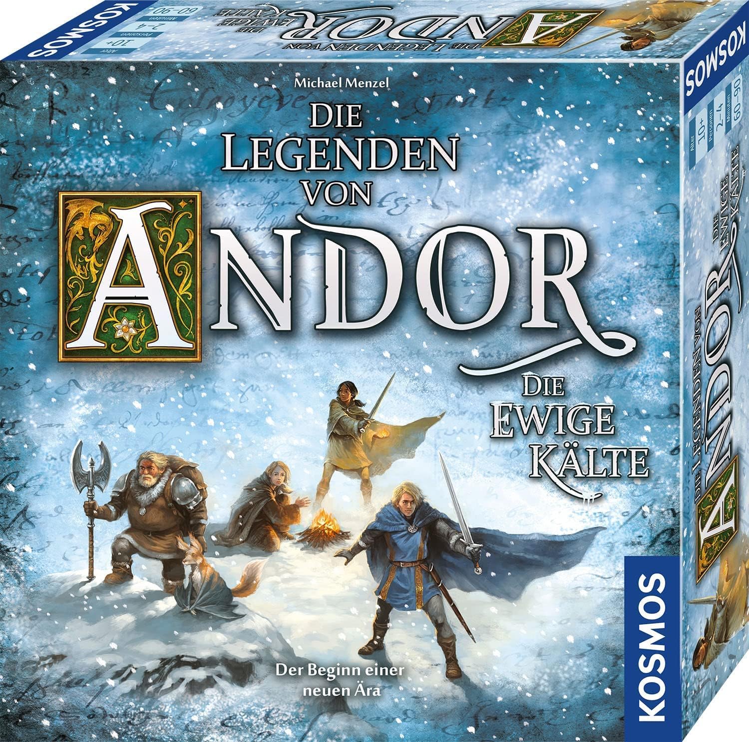 Kosmos 683351 Die Legenden von Andor - Die Ewige Kälte, Eigenständiges Spiel in der Welt des Fantasy-Klassiker „Die Legenden von Andor“, kooperatives Brettspiel, ab 10 Jahren
