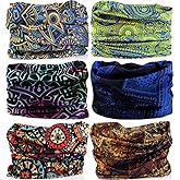 VANCROWN Headband Neck Gaiter Head Wrap Headwear Face Mask Magic Scarf Bandana for Men and Women