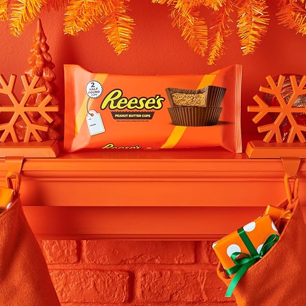 REESE’S MILK CHOCOLATE PEANUT BUTTER CUP BAR, 16 OZ., 1 LB