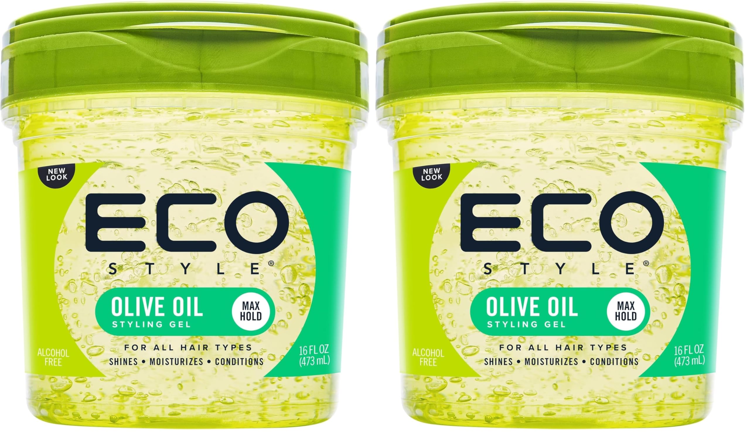 ECOCO Styler Professional Styling Gel, Olive