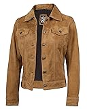 Decrum Leather Suede Jackets for Women - Womens