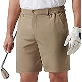 Willit Men's Shorts Golf Casual Shorts Lightweight Quick Dry Work Dress Shorts Stretch Hiking Shorts with Pockets