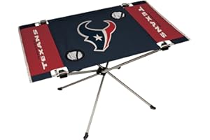RAWLINGS Jarden Sports Licensing NFL Portable Folding Endzone Table, 31.5 in x 20.7 in x 19 in (All Team Options)