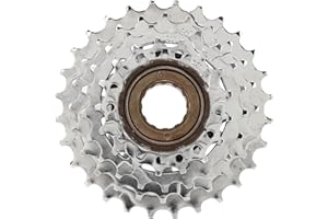 Mountain Flywheel Cassette, Lightweight and Durable 5-Speed Replacement, Road Bike Replacement, Perfect for Daily Commute, Ci