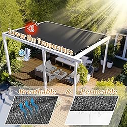 Shade&Beyond Customized Size 9' X 9' Shade Cloth
