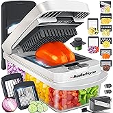 Mueller The Real Original Pro Chopper since 2013 Vegetable Chopper Mandoline Slicer, 8 Blade Food Veggie Chopper Onion Vegeta