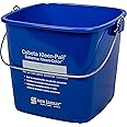 San Jamar Kleen-Pail® Plastic Cleaning Bucket 6 Quarts Blue