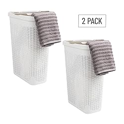 Mind Reader 40L Slim Laundry Hamper, Clothes