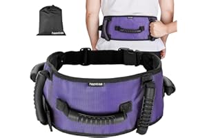 VERY100 Gait Belt Transfer Belt with Padding Handles,Transfer Belts for Lifting Seniors with One-Click Buckle,Medical Nursing Gait Belt for Patient Assist-Elderly, Handicap, Physical Therapy