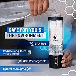 Aeon Pure Hydrogen Water Bottle Generator - Water