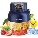 Personal Blender, Compact Cordless, 20 oz (600ml) Blue | BPA-Free, USB-C Rechargeable, Makes Juices, Milkshakes, Smoothies, Ideal for Travel, Gym, Office
