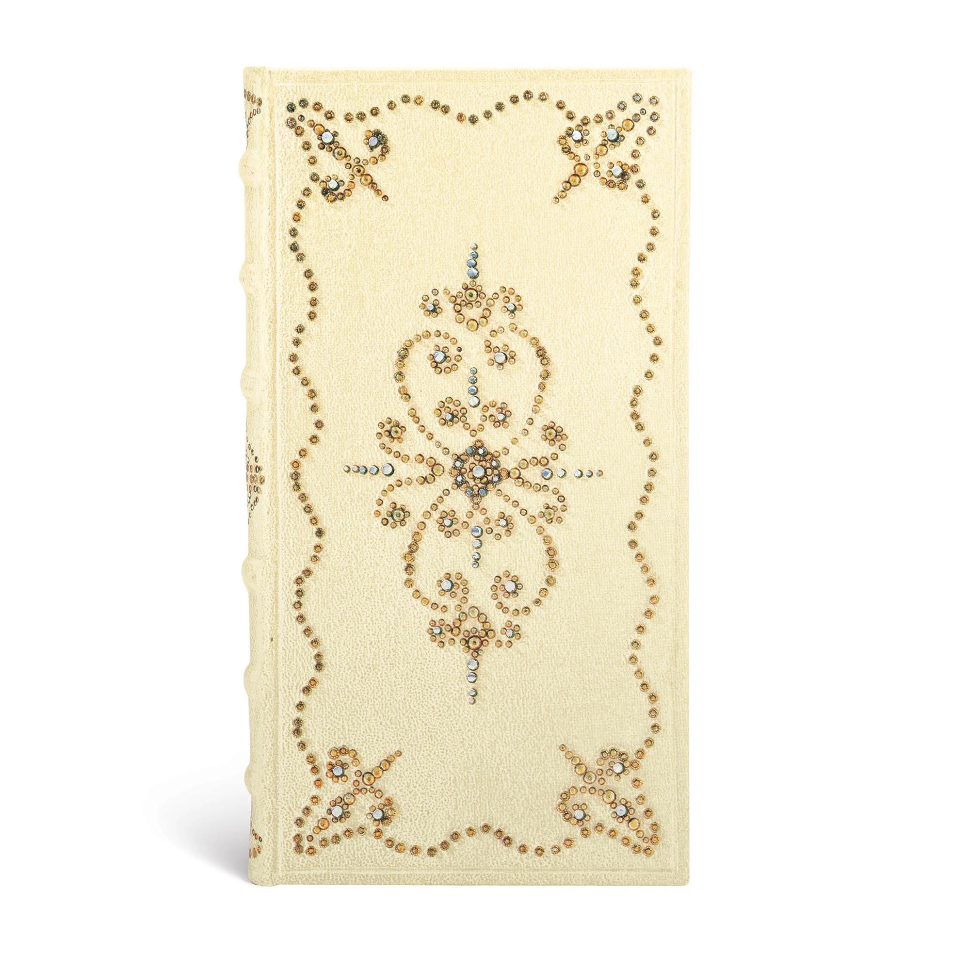 Paperblanks | Hardcover Journal | Buttercream | Lined | Slim (95 × 180 mm) (Shimmering Delights)
