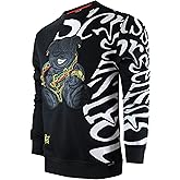 SCREENSHOT CREWNECK 3202 Mens Urban Streetwear NYC Graffiti Hip Hop Fleece Pullover Active Fashion Crew Neck Sweatshirt Top