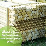 Circle of Trust 1.2 m Wooden Garden Stake 5 cm Thick Pressure Treated view 6