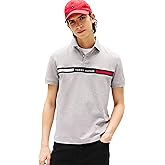 Tommy Hilfiger Mens Short Sleeve Casual Polo Shirts in Regular Fit with Chest Logo Designs
