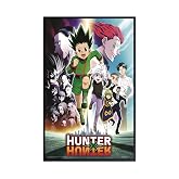 XIHOO Christ-EZ Hunter X Hunter - Manga/Anime TV Show Poster (Key Art - Running) Cool Wall Decor Art Print posters for room aesthetic - Matte Poster Frameless Gift 11 x 17 inch(28cm x 43cm)