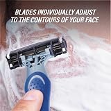 BIC Flex 3 Disposable Razors for Men - 3 Blade, Light Handle, Pack of 8 view 3