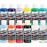 Createx Airbrush Colors Opaque Colors Kit 11 2 Ounce Color Kit
