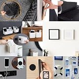 Rowwait 50Pcs Double Sided Foam Pads Squares Rounds Adhesive Mounting Pads view 7