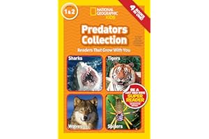 Predators Collection (National Geographic Kids Readers, Levels 1 & 2): Readers That Grow With You