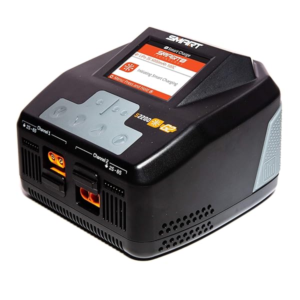 SPEKTRUM S2200 G2 AC 2X200W SMART CHARGER, SPMXC2010,...