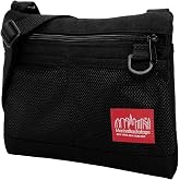 Manhattan Portage Senator Shoulder Bag(water resistant, slim, mesh pockets, D ring, red lining, men, women, 1000D)
