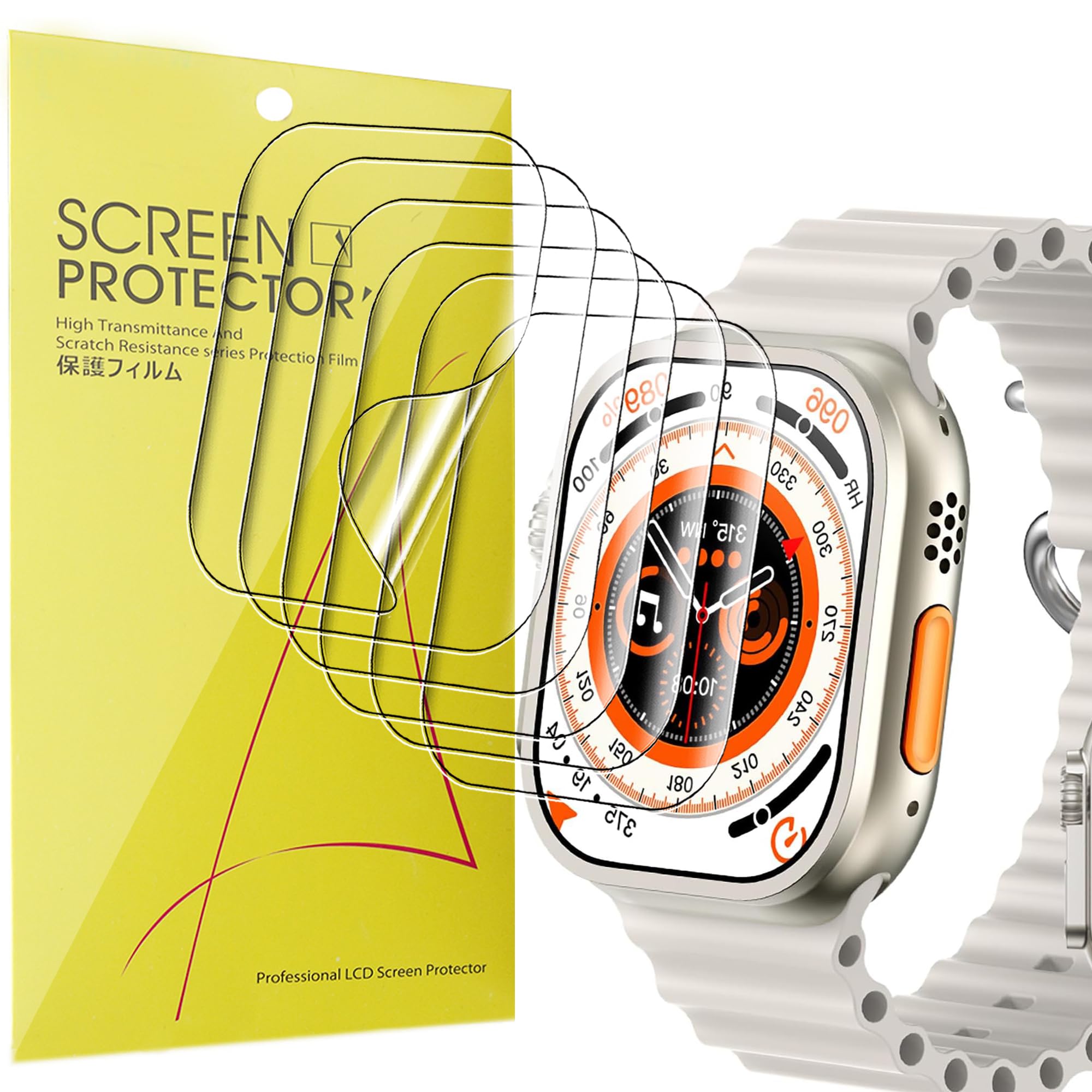 Lamshaw Z77 Ultra Screen Protector, [6 Pack] Full