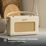 Roberts Revival Uno BT FM/DAB/DAB+ Digital Radio with Bluetooth Pastel Cream view 7