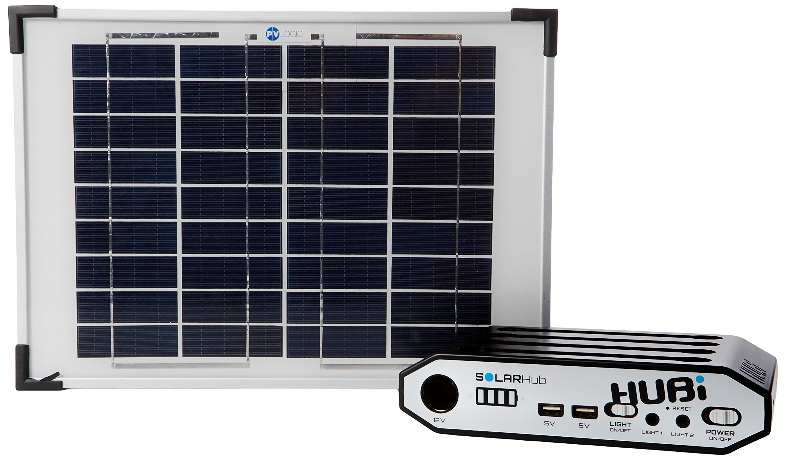 Hubi Work 64 off-grid solar lighting & power kit