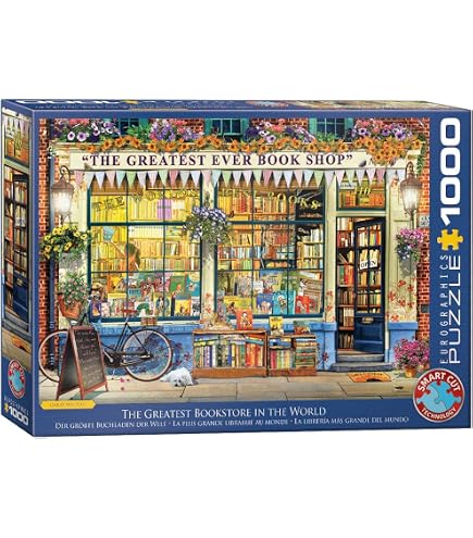 Schmidt Garry Walton Bookstore 1000 Piece Jigsaw Puzzle - View #2