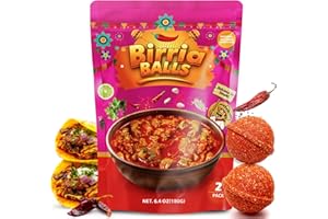 ORIVRA Birria Balls Value-Pack – Authentic Mexican Seasoning Bomb | Spice Mix for Tacos, Stews, Quesabirrias, Nachos & Burritos – Flavor Pack for Slow Cooker, Pressure Cooker & Stove Top – Family Size, Party Cooking & Holiday Meals