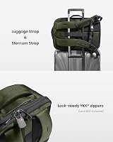 tomtoc Travel Backpack 28L TSA Friendly 16in Laptop Underseat 45x30x20 view 8