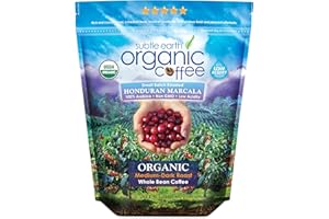 CAFE DON PABLO 2LB Subtle Earth Organic Coffee - Medium-Dark Roast - Whole Bean Coffee - 100% Arabica Beans - Low Acidity and Non-GMO - 2lb bag