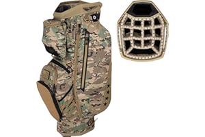 Sun Mountain Men's C130 Sync Lightweight Cart Golf Bag 14-Way Top - 2025 Model