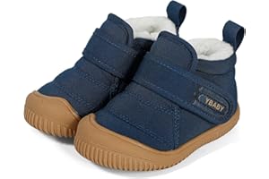 MK MATT KEELY Baby Winter Warm Shoes for Infant Boys Girls Toddler Plush Lining Snow Boots Soft Sole Non-Slip Walking Shoes Outdoor Faux Fur Booties