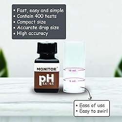 Monitor pH 4.5-9.5 Test KIT (400 Tests) - Monitor