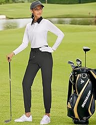 CRZ YOGA 4-Way Stretch Golf Joggers for