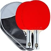 Palio Expert 3.0 Table Tennis Racket &amp; Case | ITTF Approved High-Performance Ping Pong Rackets for Beginners | Maximum Spin &amp; Control