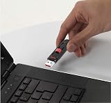 SanDisk Cruzer Glide 128GB USB 3.0 Flash Drive Black Red Type-A view 5