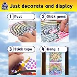 Purple Ladybug SunGemmers Suncatcher Kit Kids 5+ No-M mess Craft Set view 6