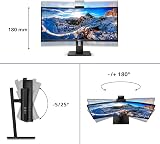 Philips 346P1CRH 34" QHD Curved Ultrawide Monitor 100Hz USB-C Dock Webcam HDR view 5
