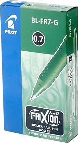 Pilot Frixion Erasable Rollerball 0.7mm Green Box of 12 31284PT view 4