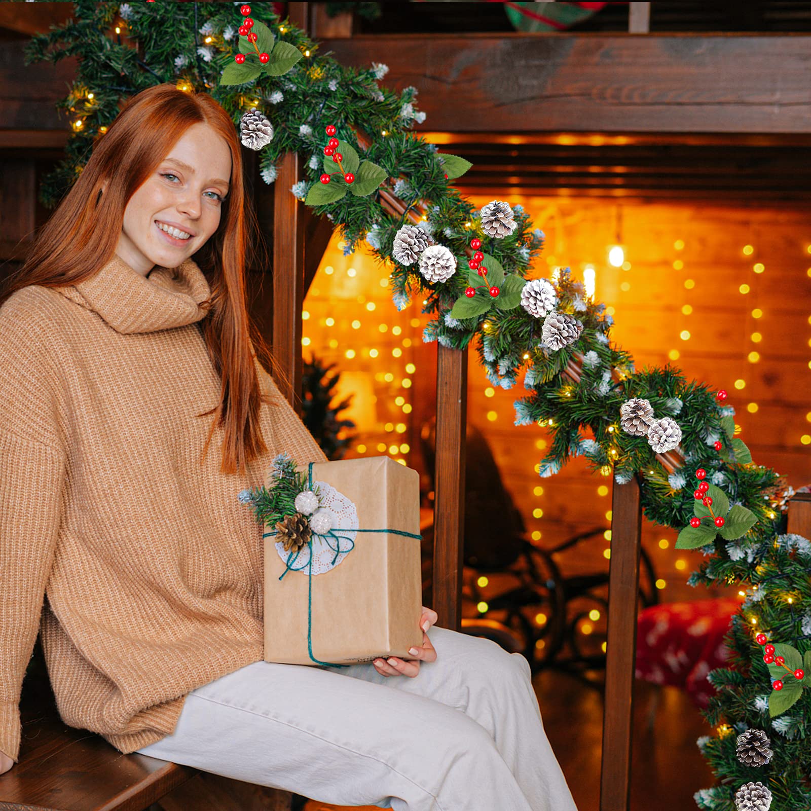Prelit Christmas Garland