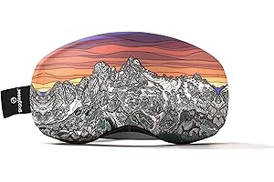 GOGGLESOC PRO: The Extra Grippy, One-Size-Fits-All Microfiber Protective Goggle Cover