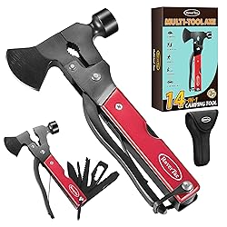 RoverTac Camping Essentials, Multi Tool Axe Hatchet