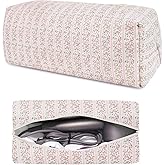 Hair Tools Travel Carrying Bag, Cute Quilted Floral Hair Tools Travel Bag for Shark Flexstyle Carrying Case Portable Shark Air Wrap Dryer Case Flat Curling Iron Organizer for Women (Pink)