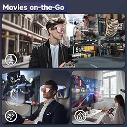 TQSKY T1 AR Audiovisual Smart Glasses, Augmented