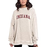 chicka-d NCAA womens Burnout Fleece Pullover