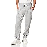 Southpole Men's Basic Fleece Jogger Open Bottom Sweatpants