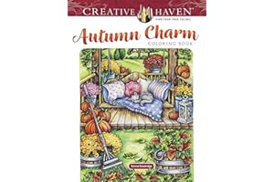 Creative Haven Autumn Charm Coloring Book (Adult Coloring Books: Seasons)